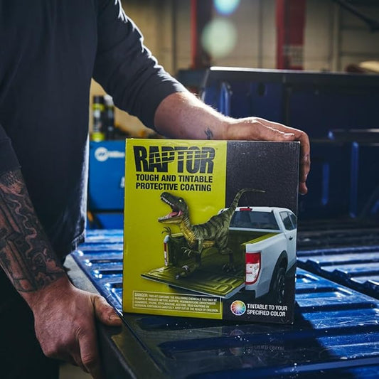 U-POL Raptor Black Urethane Spray-on Truck Bed Liner Kit