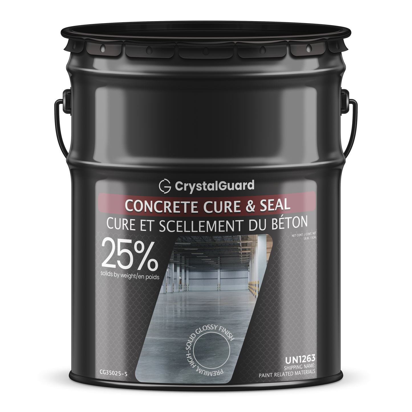 CrystalGuard Concrete Cure & Seal 25%