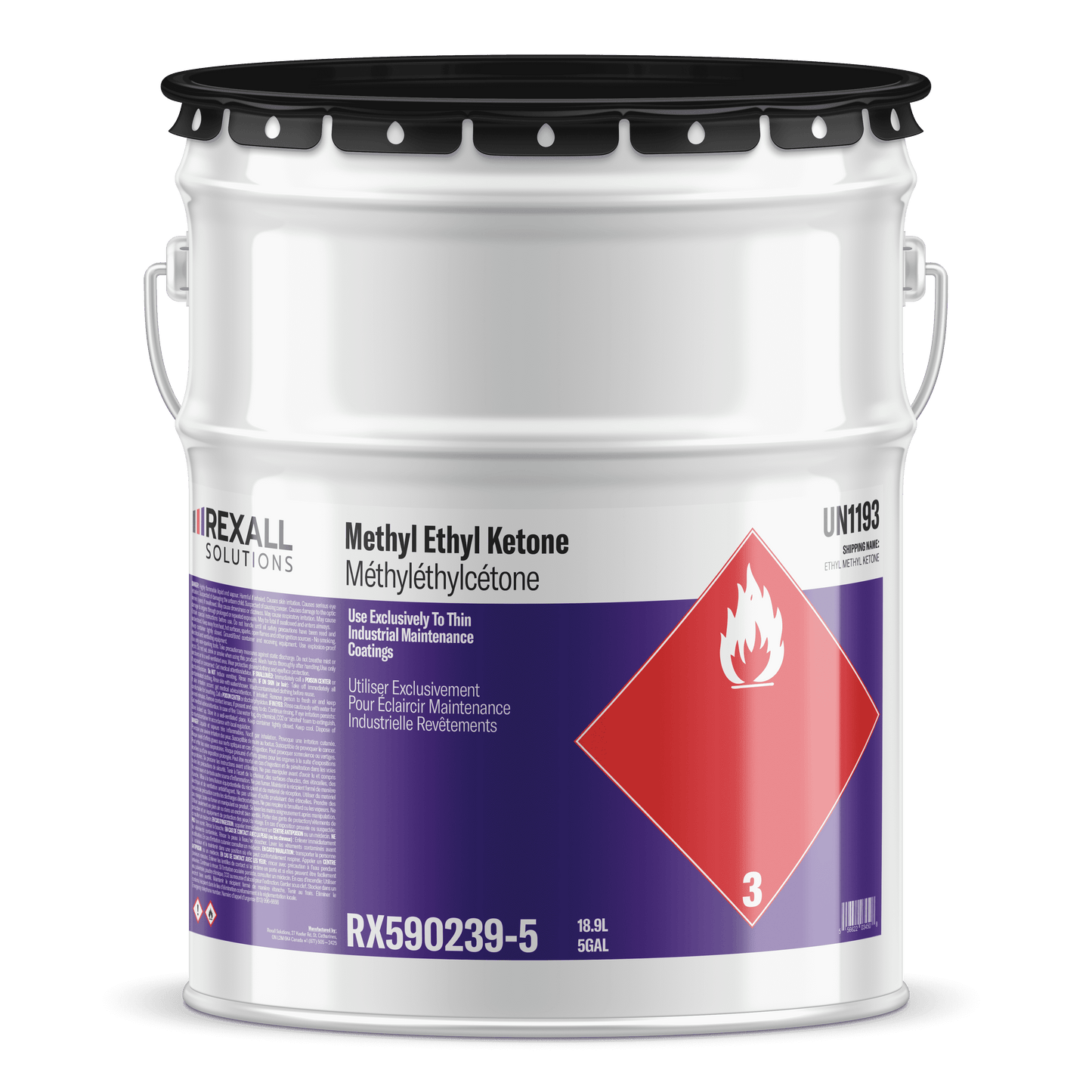 Rexall Solutions Methyl Ethyl Ketone ( MEK )