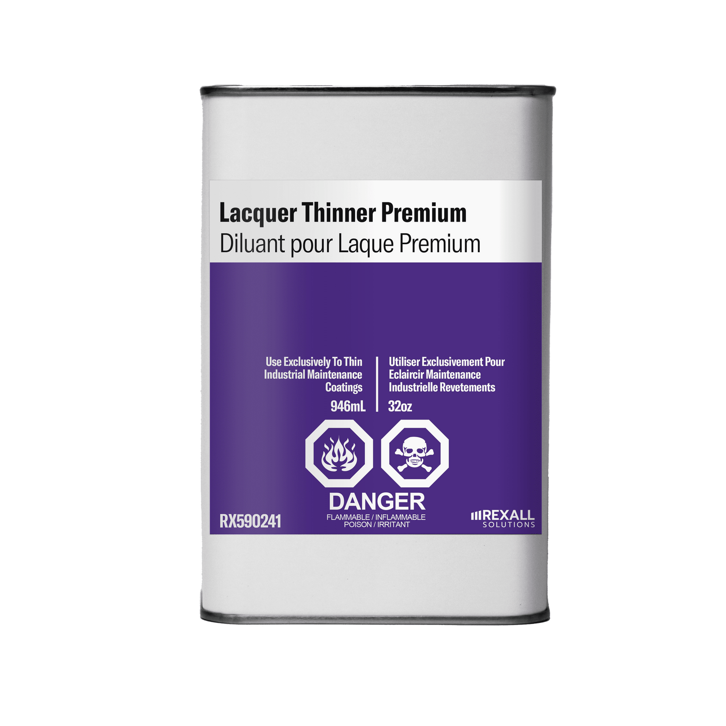 Rexall Solutions Lacquer Thinner Premium