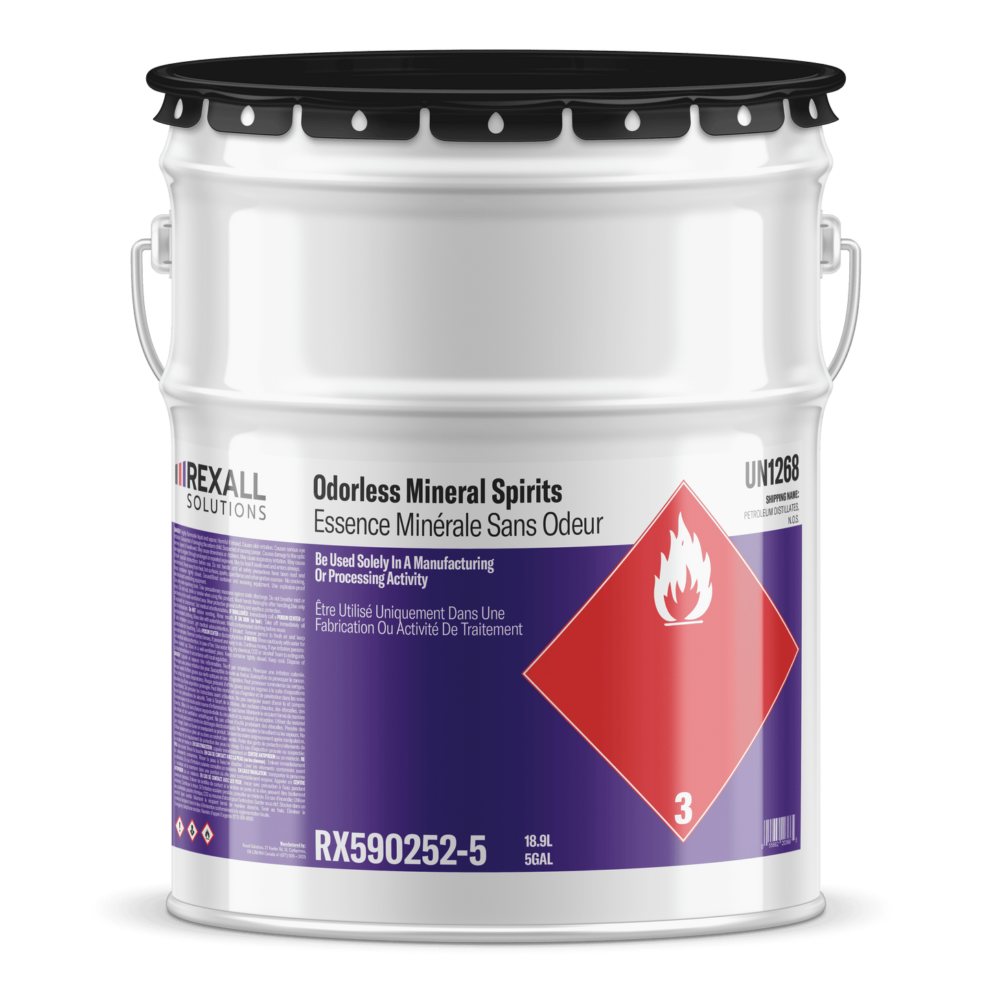 Rexall Solutions Odorless Mineral Spirits