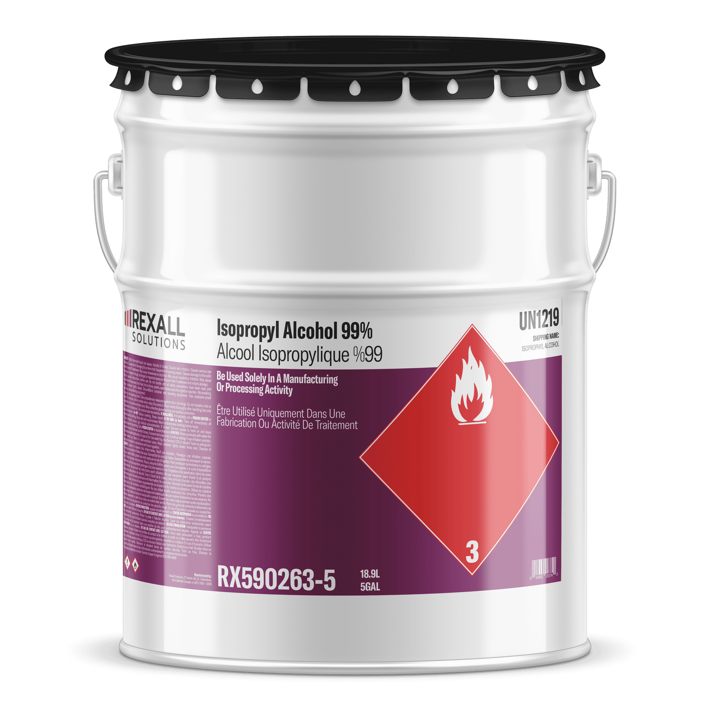 Rexall Solutions Isopropyl Alcohol 99%