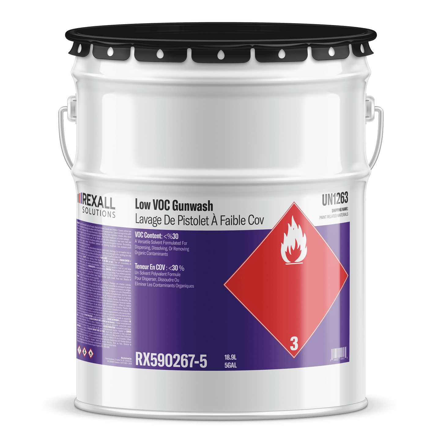 Rexall Solutions Low VOC Gunwash