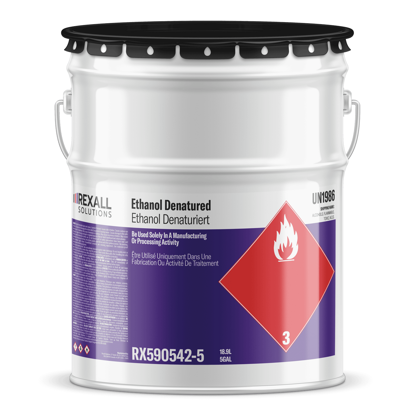 Rexall Solutions Denatured Alcohol