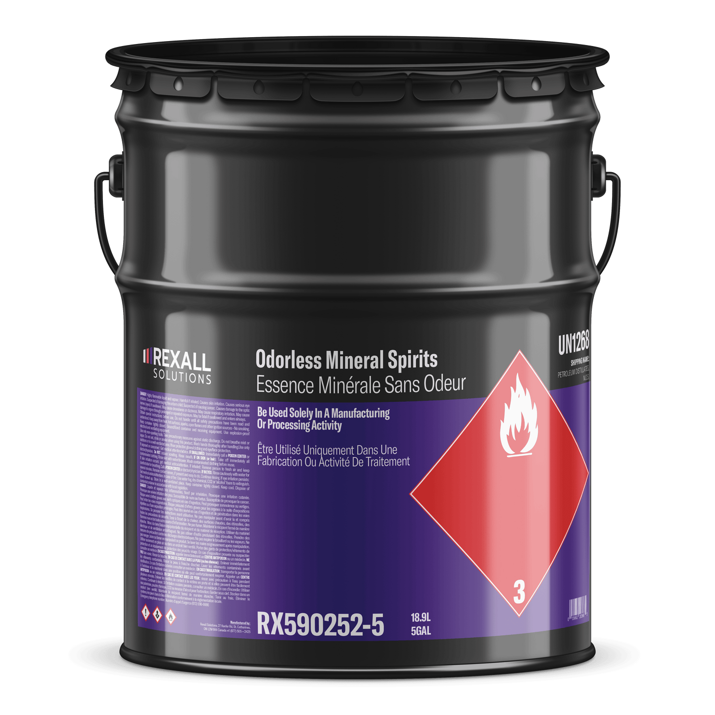 Rexall Solutions Odorless Mineral Spirits