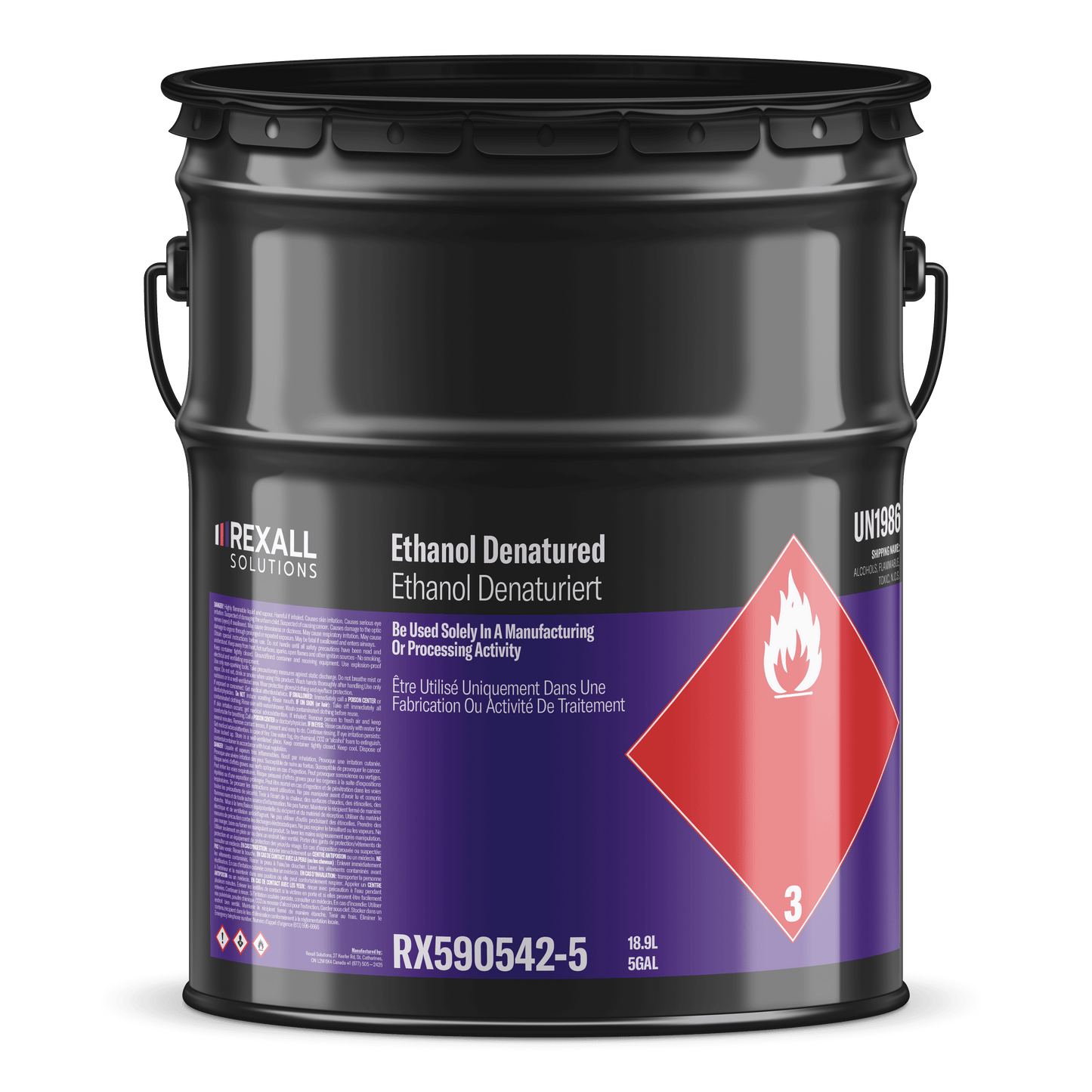 Rexall Solutions Denatured Alcohol