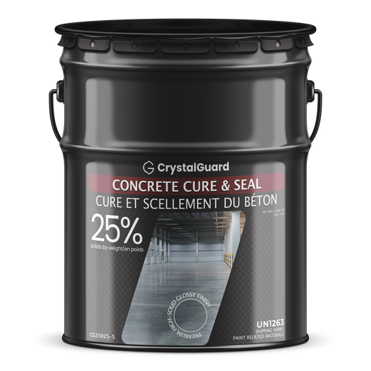 CrystalGuard Concrete Cure & Seal 25%