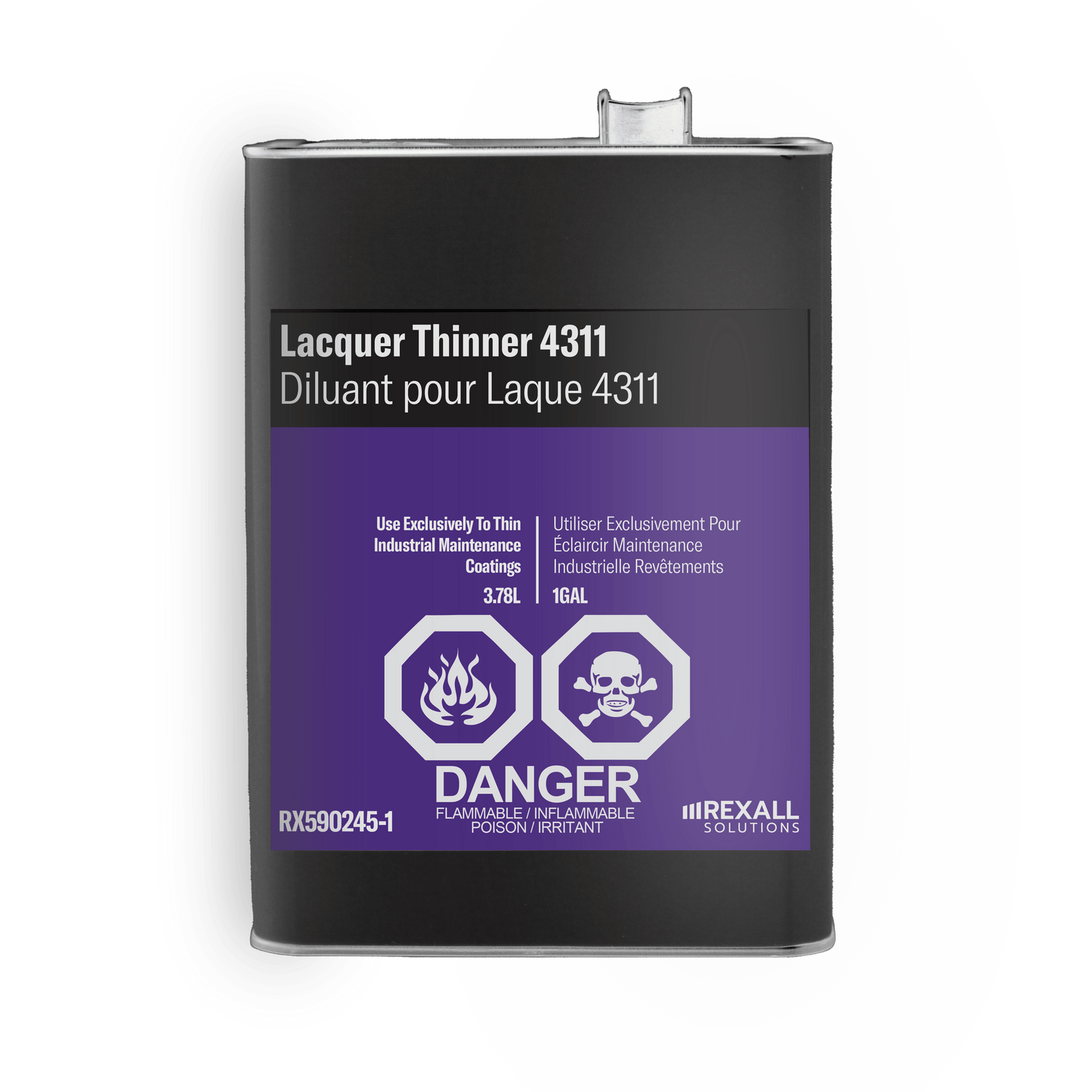 Rexall Solutions Lacquer Thinner 4311