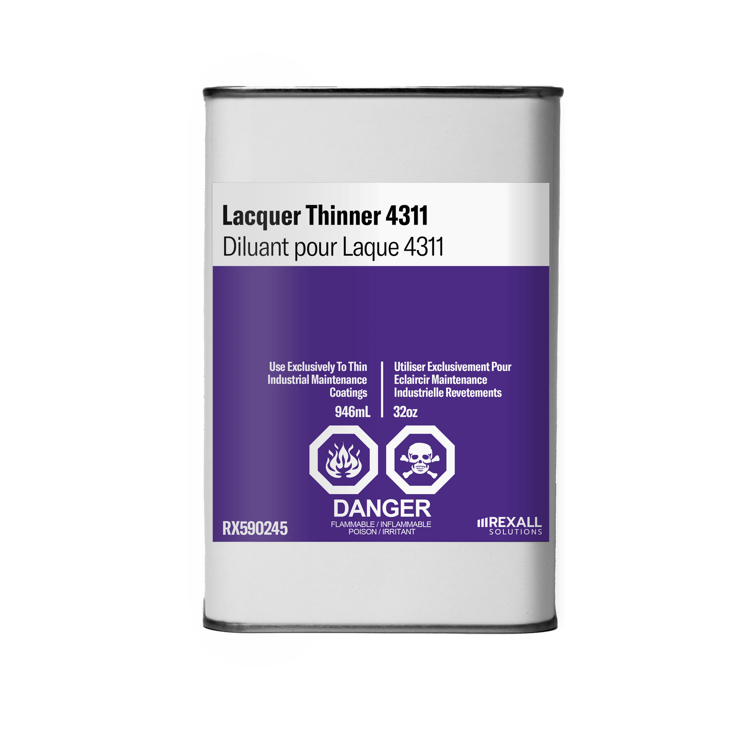 Rexall Solutions Lacquer Thinner 4311