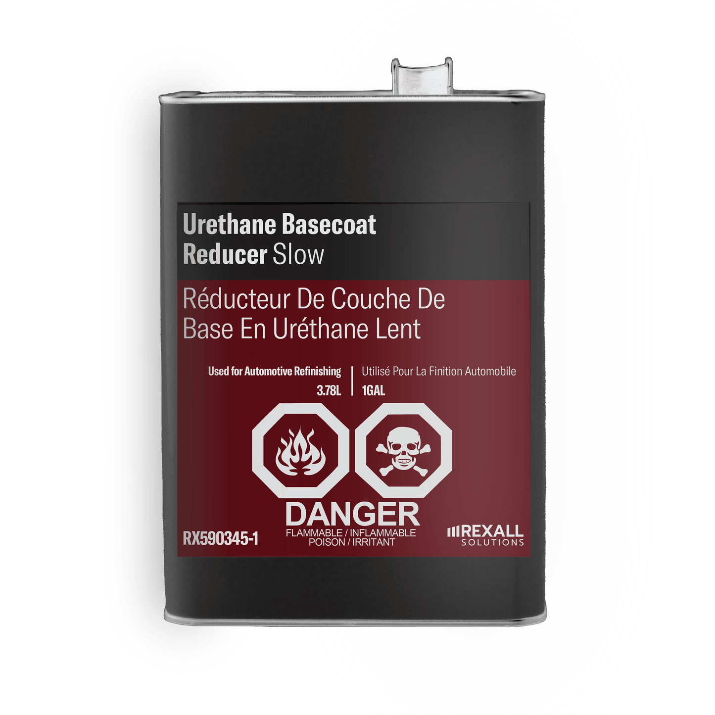 Rexall Solutions Urethane Basecoat Reducer | Slow