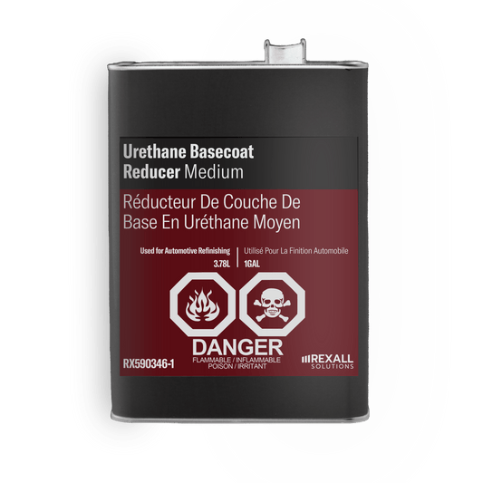 Rexall Solutions Urethane Basecoat Reducer | Medium