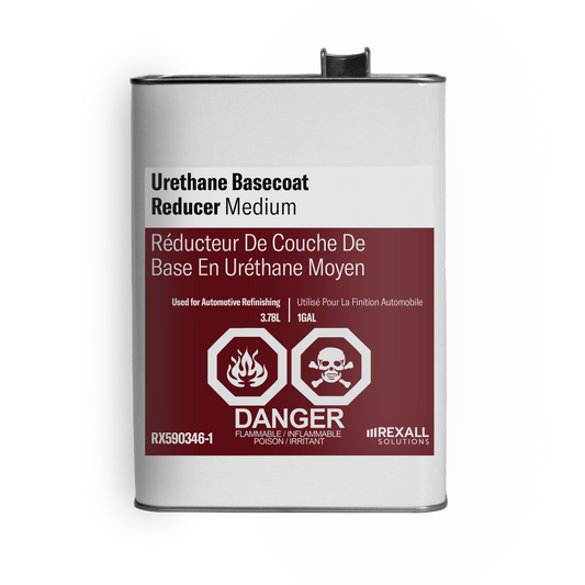Rexall Solutions Urethane Basecoat Reducer | Medium