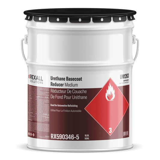 Rexall Solutions Urethane Basecoat Reducer | Medium