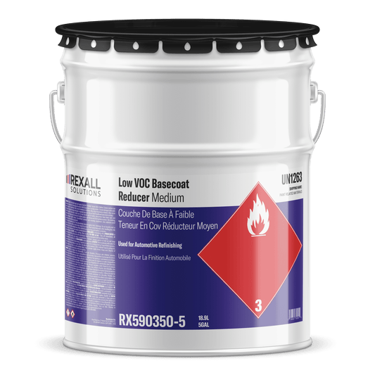 Rexall Solutions Low VOC Basecoat Reducer | Medium