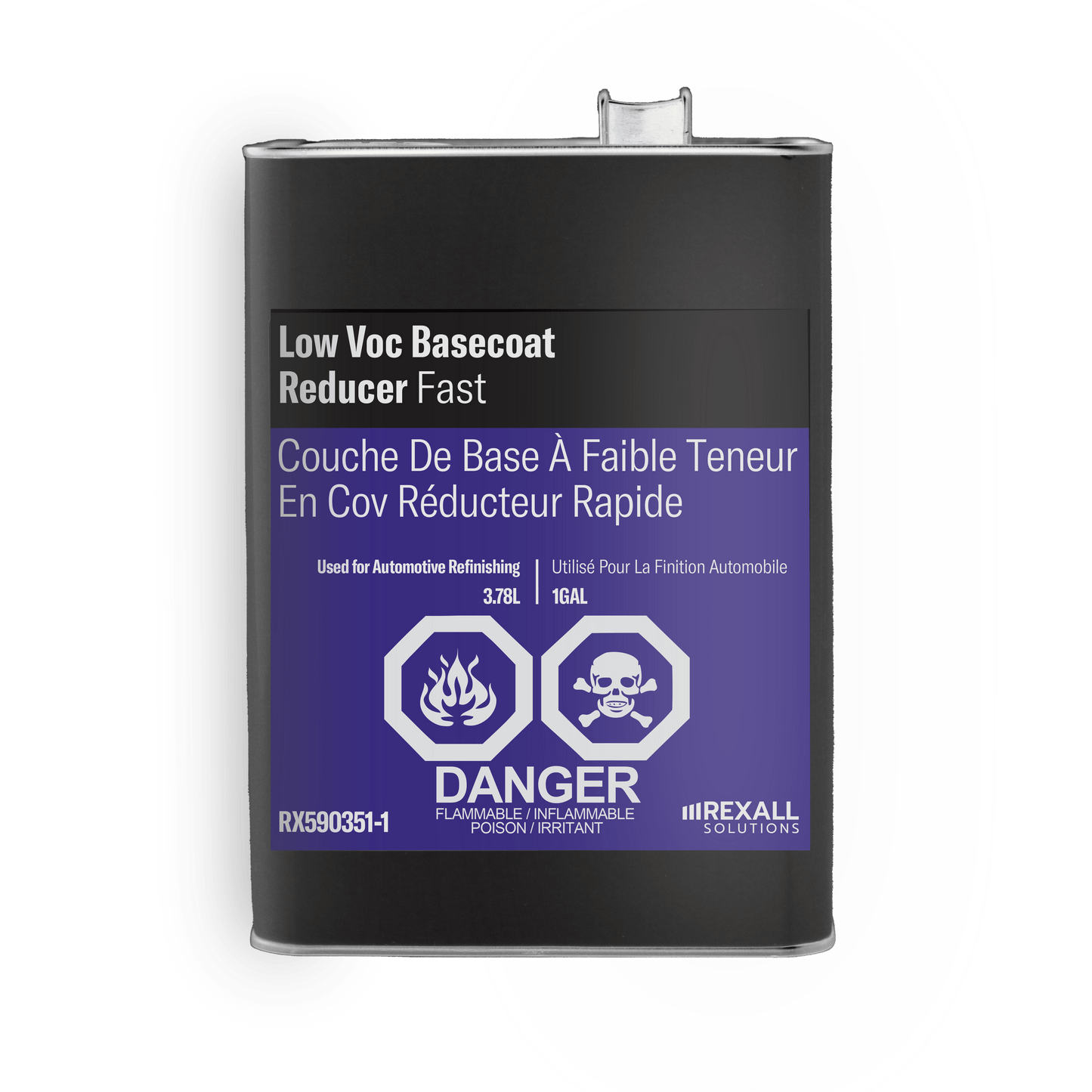 Rexall Solutions Low VOC Basecoat Reducer | Fast