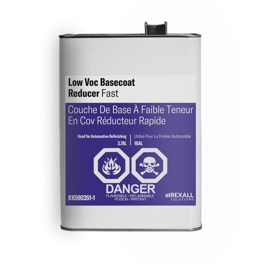 Rexall Solutions Low VOC Basecoat Reducer | Fast