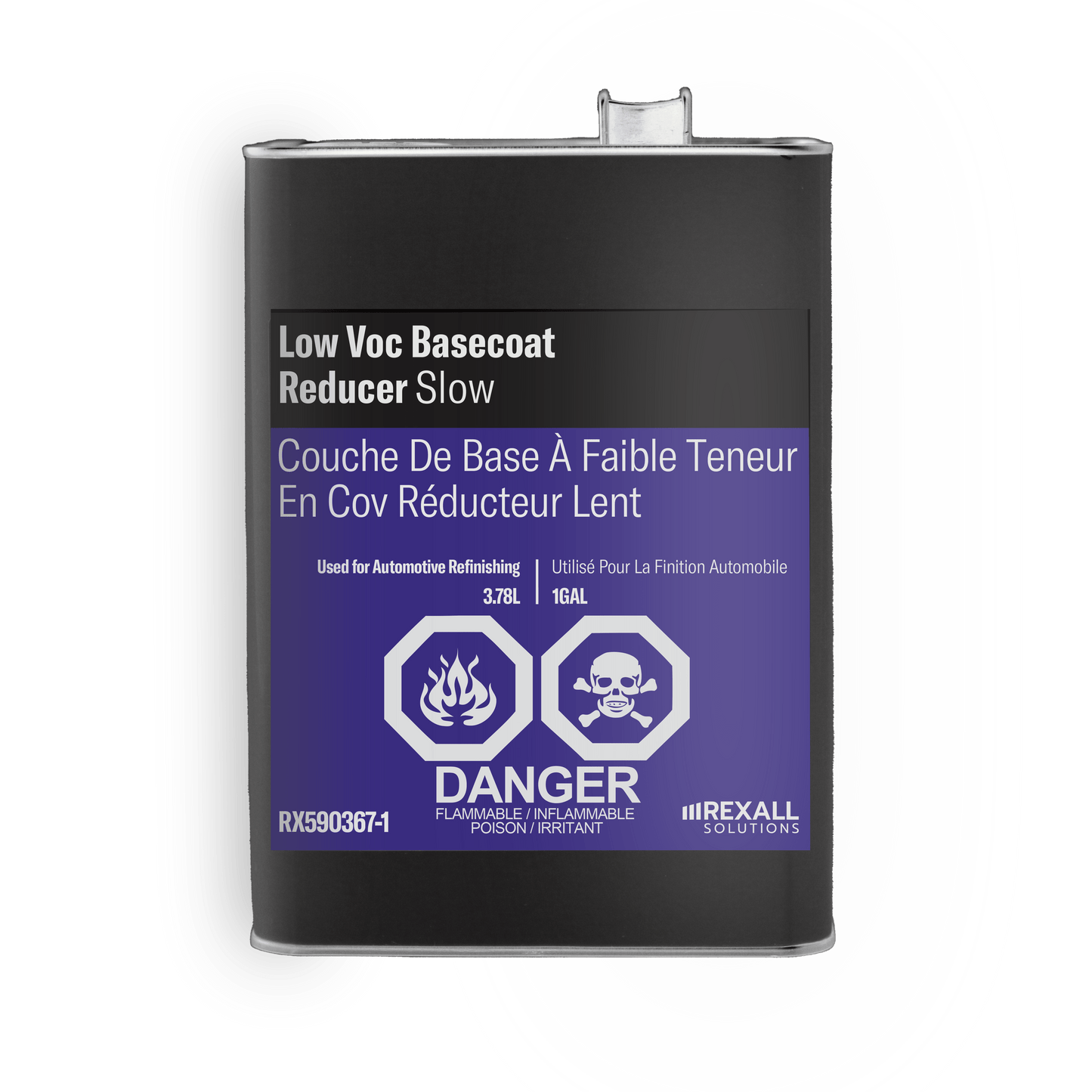 Rexall Solutions Low VOC Basecoat Reducer|Slow