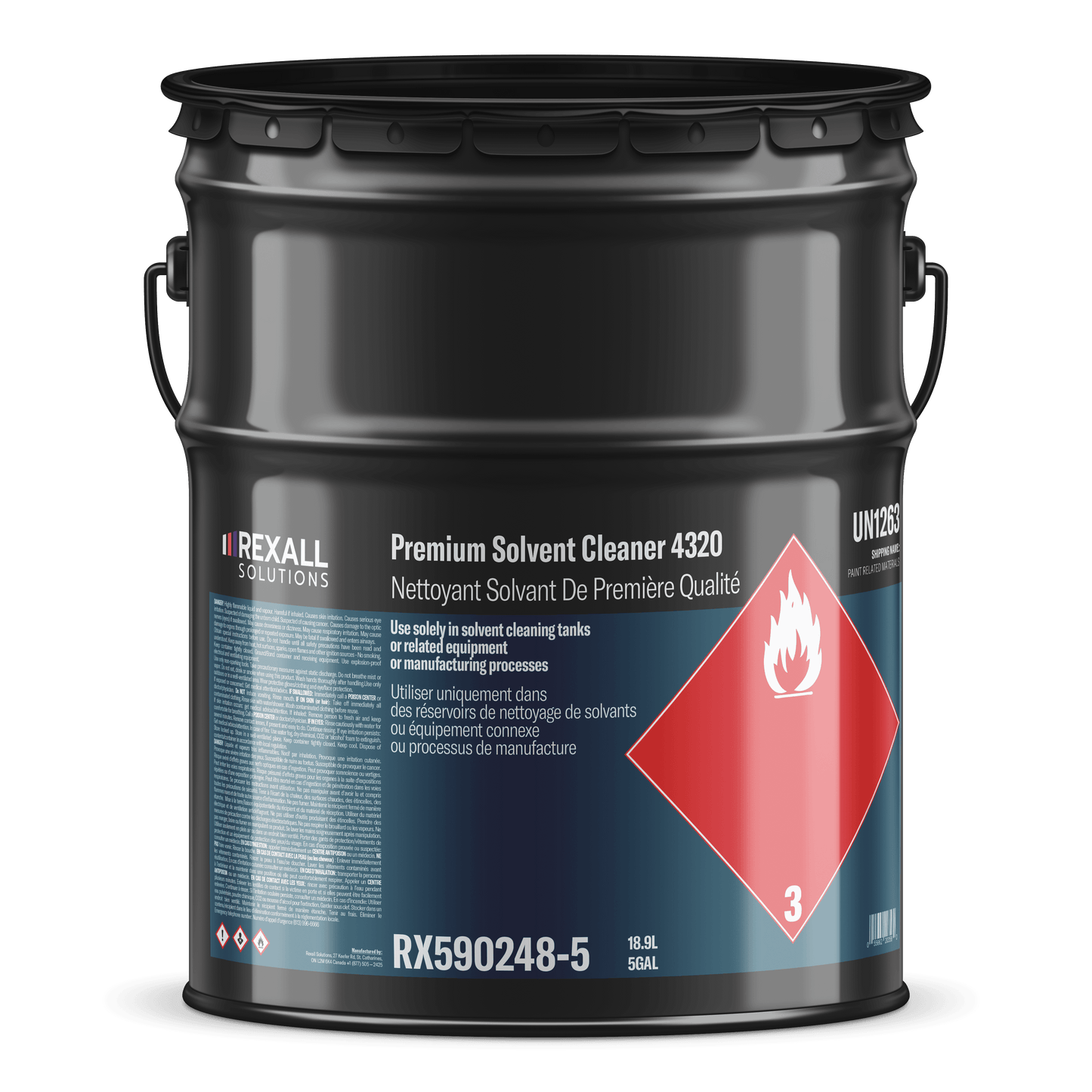 Rexall Solutions Premium Solvent Cleaner 4320