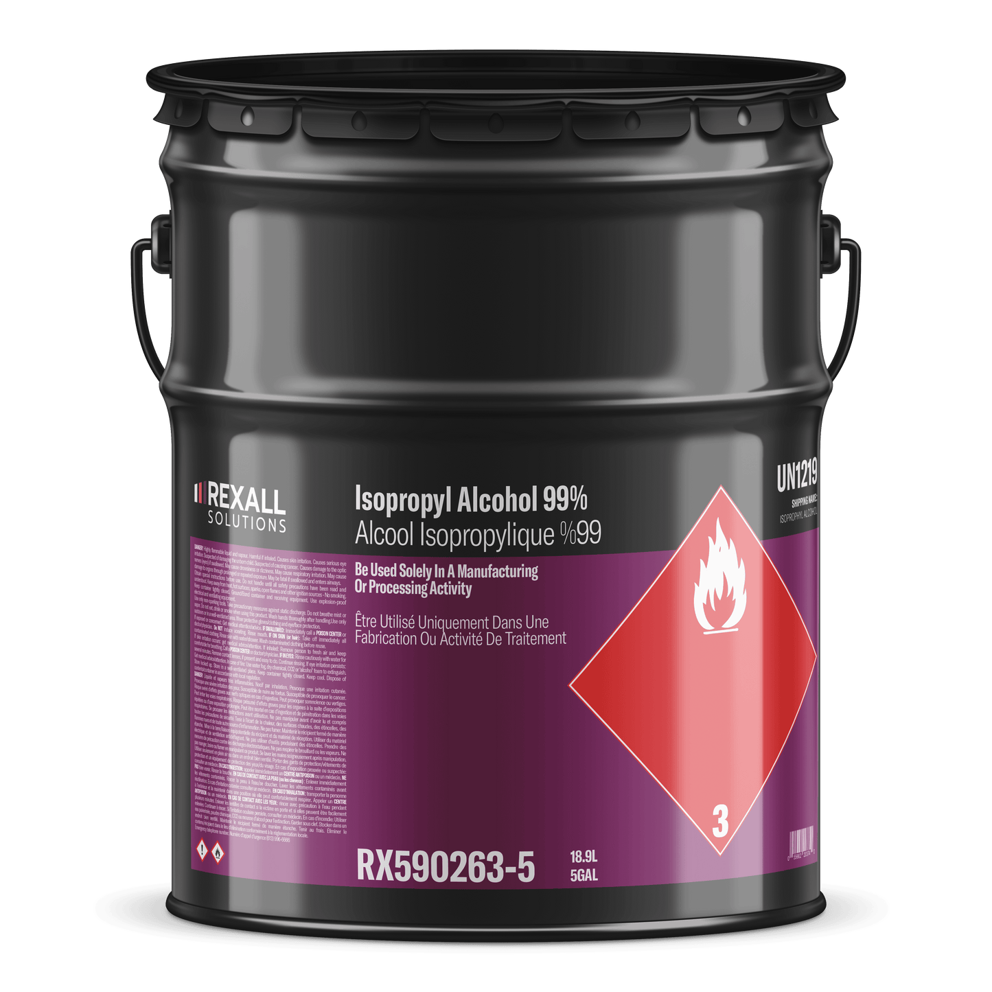 Rexall Solutions Isopropyl Alcohol 99%