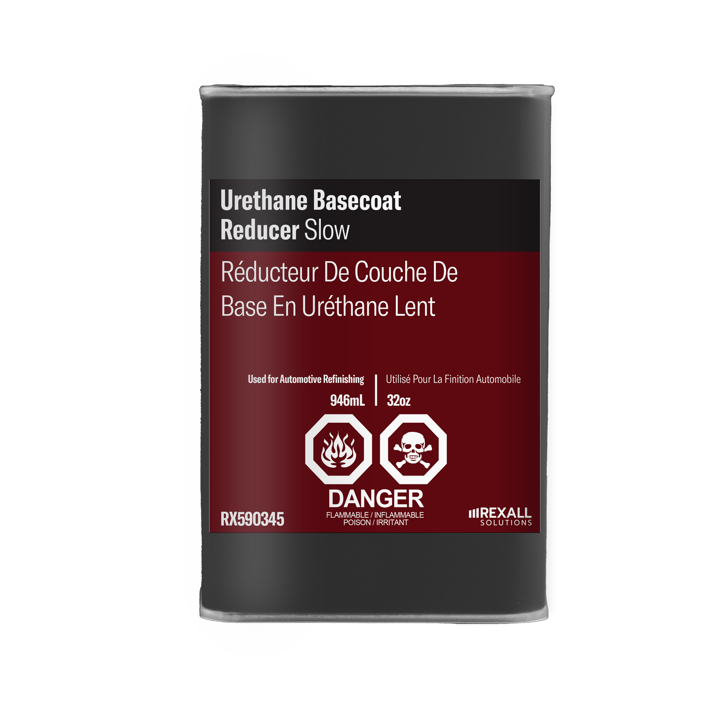 Rexall Solutions Urethane Basecoat Reducer | Slow