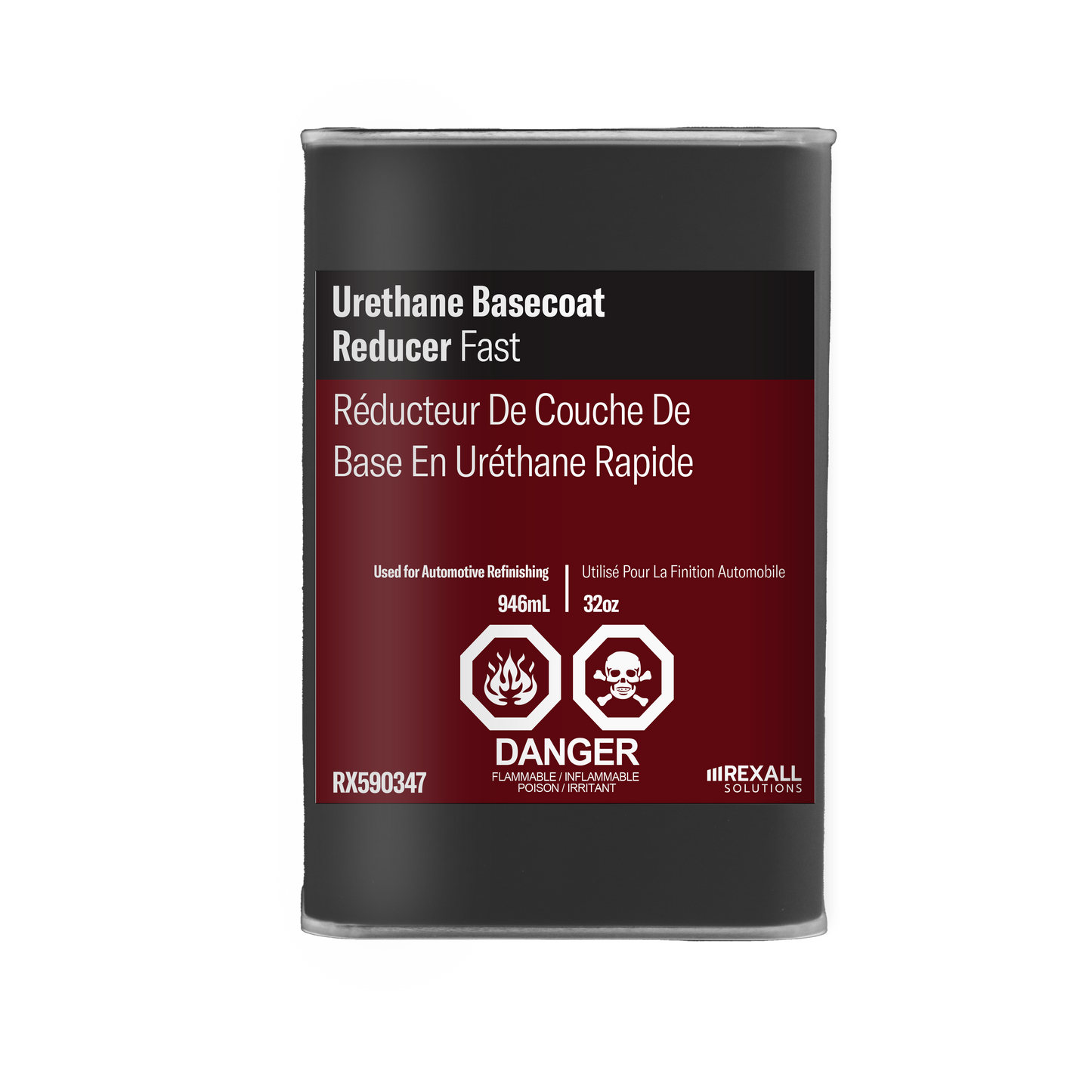 Rexall Solutions Urethane Basecoat Reducer | Fast